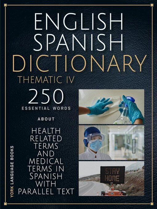 Title details for English Spanish Dictionary Thematic IV by YORK Language Books - Available